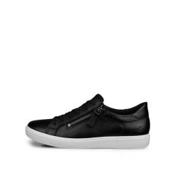 Damskie buty sportowe zapinane na zamek Ecco Classic. Czarne buty sportowe na co dzień damskie ECCO, bez wzorów. Za 501.50 zł.