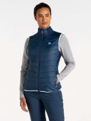 Dare 2b Kamizelka pikowana "Distinguish" w kolorze granatowym rozmiar: 38. Niebieskie kamizelki damskie Dare 2b. Za 139.20 zł.