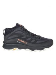 Merrell Buty trekkingowe "Moab Speed GTX" w kolorze czarnym rozmiar: 42. Czarne buty trekkingowe męskie MERRELL, z materiału, bez zapięcia, outdoorowe. Za 378.29 zł.