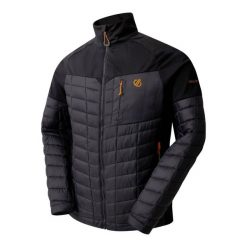 Męska Pikowana Kurtka Hybrydowa Mountaineer II. Niebieskie kurtki męskie Dare 2b, m, bez wzorów, z puchu, sportowe, bez kaptura. Za 174.99 zł.