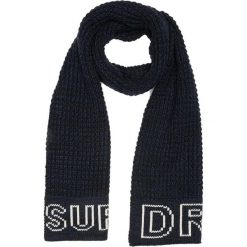 Szalik zimowy damski Superdry Waffle. Niebieskie szaliki i kominy damskie Superdry., na zimę, bez wzorów. Za 102.00 zł.