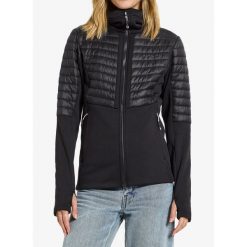 Kurtka hybrydowa damska Didriksons Annema Full Zip 6. Czarne kurtki damskie Didriksons, bez wzorów, bez kaptura. Za 440.99 zł.