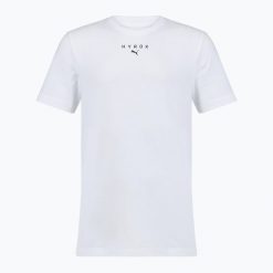 Koszulka treningowa męska PUMA Hyrox Head Judge white. Białe t-shirty sportowe męskie Puma, l, z materiału, bez ramiączek, do biegania. Za 78.99 zł.
