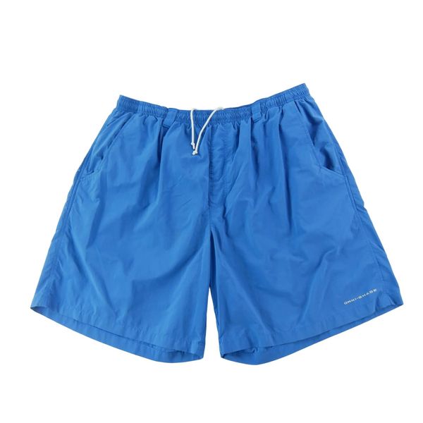 Second life - Spodenki męskie Columbia Omni-Shade PFG - Stan dobry. Niebieskie szorty męskie Columbia, m, z materiału, trekkingowe. Za 85.16 zł.