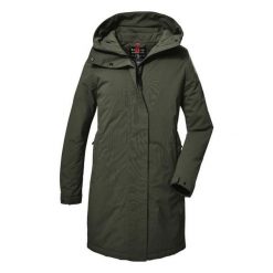 Parka damska z kapturem Killtec GW 73. Czarne parki damskie KILLTEC, na zimę, bez wzorów. Za 770.00 zł.