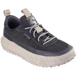 Buty sportowe męskie Skechers Revo Kelce. Szare buty sportowe na co dzień męskie Skechers, ze skóry, bez zapięcia. Za 490.00 zł.