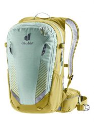 Deuter Plecak rowerowy "Compact EXP 12" w kolorze turkusowo-zielonym - 24 x 44 x 17 cm rozmiar: onesize. Zielone plecaki damskie Deuter, bez wzorów, z materiału, sportowe. Za 346.99 zł.