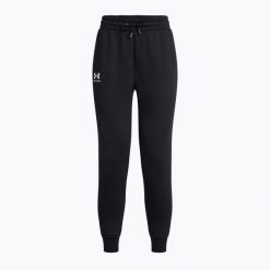 Spodnie damskie Under Armour Icon Fleece Jogger //. Czarne spodnie sportowe damskie Under Armour, na fitness i siłownię. Za 169.99 zł.