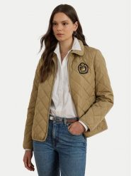 LAUREN RALPH LAUREN Kurtka przejściowa 297979539002 Beżowy Straight Fit. Brązowe kurtki damskie Lauren Ralph Lauren, xl, bez wzorów, z syntetyku, bez kaptura. Za 1,079.00 zł.