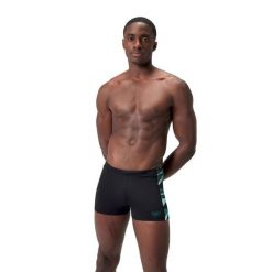 Kąpielówki męskie spodenki kąpielowe Speedo Hyperboom Panel. Czarne kąpielówki męskie Speedo, m, bez wzorów, do pływania. Za 178.50 zł.