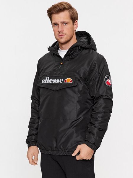 Ellesse Kurtka anorak Monterini SHR08149 Czarny Regular Fit. Czarne kurtki outdoor męskie Ellesse, m, bez wzorów, z syntetyku, bez kaptura. Za 419.99 zł.