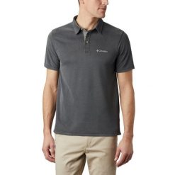 Męska Koszulka Polo Nelson Point. Szare koszulki polo męskie Columbia, m, bez wzorów, z materiału, bez ramiączek. Za 259.99 zł.