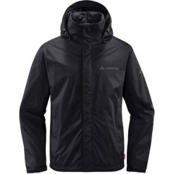 Vaude Kurtka męska wiatrówka z kapturem do bioder r. XL. Czarne kurtki męskie Vaude, m, bez wzorów, z softshellu, sportowe, z kapturem. Za 361.99 zł.