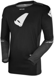UFO PLAST MX Skyline koszulka męska długi rękaw V-neck czarna XL. Czarne koszulki męskie z długim rękawem UFO PLAST, m, z elastanu. Za 440.50 zł.