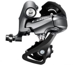 Przerzutka Tylna 8-Biegowa Claris Rd-2000 Gs Top Normalna - Szara. Szare topy sportowe damskie SHIMANO, bez wzorów, z materiału, bez ramiączek. Za 232.95 zł.