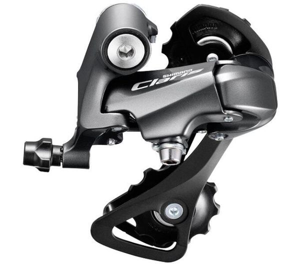 Przerzutka Tylna 8-Biegowa Claris Rd-2000 Gs Top Normalna - Szara. Szare topy sportowe damskie SHIMANO, bez wzorów, z materiału, bez ramiączek. Za 232.49 zł.