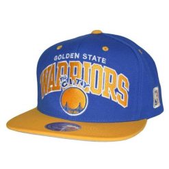 Czapka Golden State Warriors hwc team arch. Niebieskie czapki męskie Mitchell & Ness, bez wzorów, klasyczne. Za 221.50 zł.