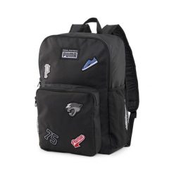 Plecak Puma Patch 18L, Dla obu płci. Czarne plecaki damskie Puma, bez wzorów, z poliesteru. Za 95.24 zł.