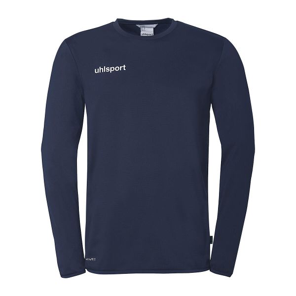 Bluza UHLSPORT Essential. Białe bluzy bez kaptura męskie UHLSPORT, z materiału. Za 104.22 zł.