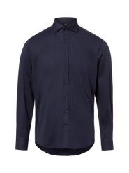 Nils Sundström koszula casual Mężczyźni Modern Fit Bawełna niebieski, XXL. Niebieskie koszule męskie Nils Sundström, m, bez wzorów, z bawełny, bez kołnierzyka, bez ramiączek. Za 119.95 zł.