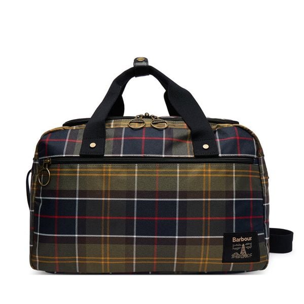 Torba podróżna Barbour. Zielone torebki klasyczne damskie Barbour, bez wzorów, bez dodatków. Za 439.99 zł.