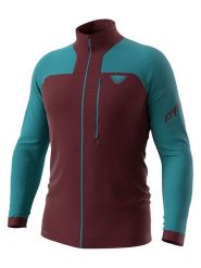 DYNAFIT Kurtka softshellowa "Speed" w kolorze bordowo-turkusowym rozmiar: S. Czerwone kurtki outdoor męskie Dynafit, s, bez wzorów, z materiału, bez kaptura. Za 192.33 zł.