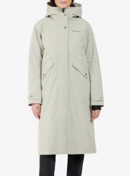 Płaszcz z membraną damski Didriksons Mia Parka Long 2. Zielone parki damskie Didriksons, xs, bez wzorów, z materiału. Za 940.49 zł.