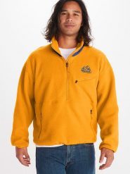 Marmot Bluza polarowa "94 E.C.O." w kolorze żółtym rozmiar: XL. Żółte bluzy bez kaptura damskie Marmot, xl, z polaru. Za 171.28 zł.