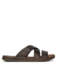 Lasocki Klapki CEO-BLOMEN-05 MI25 Brązowy. Brązowe klapki i japonki męskie Lasocki, ze skóry. Za 129.99 zł.