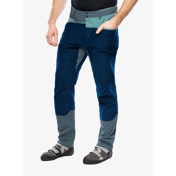 Spodnie wspinaczkowe męskie Ortovox Casale Pants. Niebieskie spodnie materiałowe męskie ORTOVOX, bez wzorów, sportowe. Za 566.99 zł.