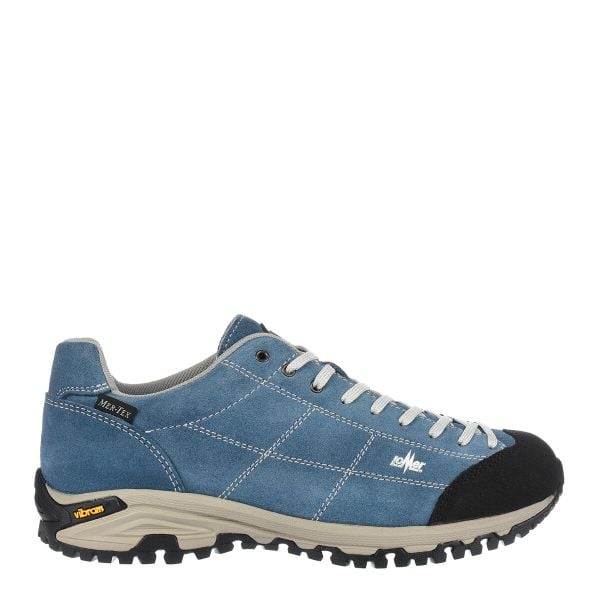 Buty turystyczne damskie LOMER MAIPOS MTX SUEDE. Niebieskie obuwie trekkingowe damskie LOMER. Za 399.99 zł.