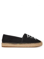 KARL LAGERFELD Espadryle KL81125 Czarny. Czarne espadryle damskie Karl Lagerfeld, bez wzorów, z materiału, bez obcasa. Za 359.99 zł.