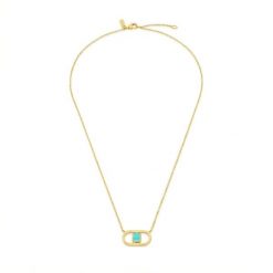 Naszyjnik TOUS. Żółte naszyjniki damskie Tous, złote. Za 789.99 zł.