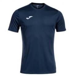 Koszulka sportowa męska Joma 103245331. Niebieskie t-shirty sportowe męskie Joma, l, z materiału, bez ramiączek, na fitness i siłownię. Za 91.60 zł.