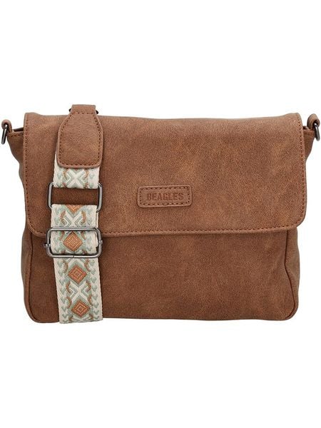 Beagles Torebka "Malaga" w kolorze jasnobrązowym - 24 x 17 x 7 cm rozmiar: onesize. Brązowe torebki klasyczne damskie Beagles, bez wzorów, z materiału, małe, bez dodatków. Za 100.99 zł.