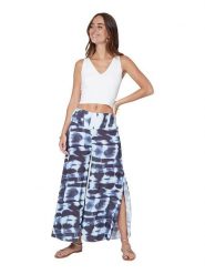 Ipanima Spodnie w kolorze granatowo-białym rozmiar: 38/40. Niebieskie spodnie materiałowe damskie Ipanima, bez wzorów, z materiału, klasyczne, z standardowym stanem. Za 78.99 zł.