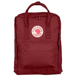 Plecak turystyczny Fjällräven Kanken. Czerwone plecaki damskie Fjällräven, bez wzorów. Za 349.99 zł.