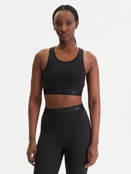 MICHAEL Michael Kors Biustonosz sportowy MR651Z2KND Czarny. Czarne biustonosze sportowe damskie MICHAEL Michael Kors, bez wzorów, z syntetyku. Za 231.99 zł.