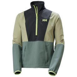 Damska kurtka wodoodporna Helly Hansen Cascade Shield. Zielone kurtki damskie Helly Hansen, bez wzorów, bez kaptura. Za 673.00 zł.