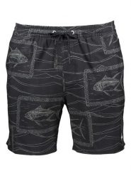 Quiksilver Szorty w kolorze antracytowym rozmiar: M. Czarne szorty męskie Quiksilver, bez kołnierzyka. Za 118.56 zł.