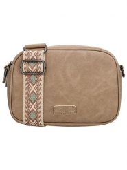 Beagles Torebka "Malaga" w kolorze beżowym - 18,5 x 12 x 4,5 cm rozmiar: onesize. Brązowe torebki klasyczne damskie Beagles, bez wzorów, z materiału, małe, bez dodatków. Za 60.99 zł.