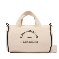 Torebka KARL LAGERFELD. Brązowe torebki klasyczne damskie Karl Lagerfeld, bez wzorów, bez dodatków. Za 339.99 zł.