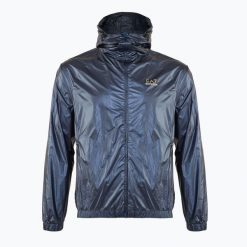 Kurtka męska EA7 Emporio Armani Ventus7 Light. Brązowe kurtki męskie EA7 Emporio Armani, m, bez wzorów, z materiału, eleganckie, bez kaptura. Za 609.99 zł.