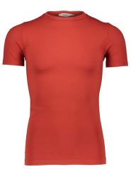 Pangaia Koszulka sportowa w kolorze czerwonym rozmiar: XS. Czerwone t-shirty sportowe męskie Pangaia, xs, z elastanu, bez ramiączek, outdoorowe. Za 74.63 zł.