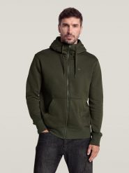 G-Star Bluza w kolorze khaki rozmiar: XXL. Brązowe bluzy z kapturem męskie G-Star, xxl, z bawełny. Za 284.95 zł.