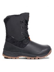 Icepeak Botki zimowe w kolorze czarnym rozmiar: 38. Czarne botki damskie ICEPEAK, na zimę, z materiału, bez obcasa, bez zapięcia. Za 285.49 zł.