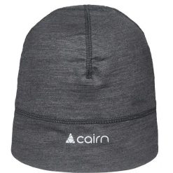 Czapka Cairn Merino. Czarne czapki męskie CAIRN, bez wzorów, z materiału. Za 165.00 zł.
