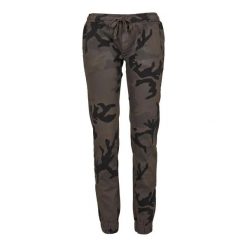 Spodnie Do Joggingu Damskie Camo. Brązowe spodnie sportowe damskie Urban Classics, xs, do biegania. Za 155.99 zł.