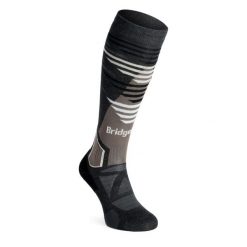 Skarpety narciarskie Bridgedale Ski Lt Merino E Pattern. Szare skarpetki męskie Bridgedale, bez wzorów. Za 109.99 zł.