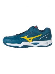 Mizuno Buty "Wave IntenseTour 5CC" w kolorze turkusowo-żółtym do tenisa rozmiar: 43. Żółte buty fitness męskie Mizuno, tenisowe. Za 205.45 zł.